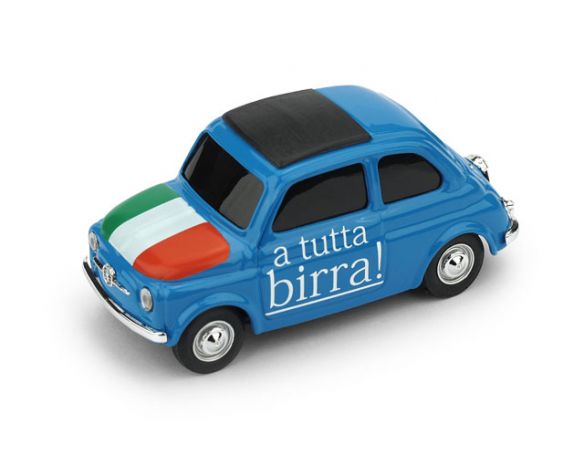 Brumm BMBR063 FIAT 500 BRUMS ITALIA A TUTTA BIRRA! 1:43 Modellino