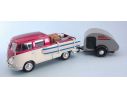 Motormax MTM79673 VW 12 PICK UP WEEK AT THE BEACH SET 1:24 Modellino