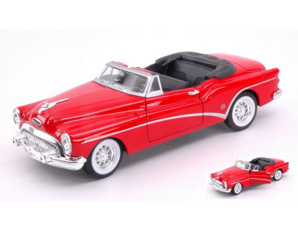 Welly WE24027R BUICK SKYLARK 1953 RED 1:24 Modellino