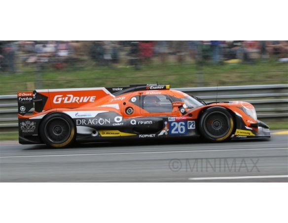 Spark Model S7013 ORECA 07 - GIBSON N.26 5th LM 2018 R.RUSINOV-A.PIZZITOLA-J-E.VERGNE 1:43 Modellino