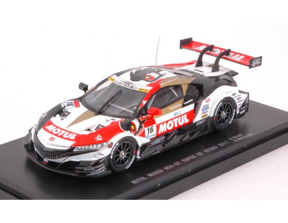 Ebbro EB45514 HONDA NSX-GT N.16 SUPER GT500 2017 H.MUTO-D.NAKAJIMA 1:43 Modellino