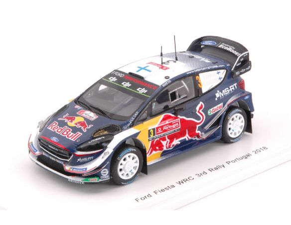 Spark Model S5967 FORD FIESTA R5 N.3 3rd PORTUGAL 2018 T.SUNINEN-M.MARKKULA 1:43 Modellino