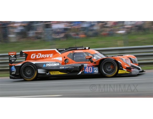 Spark Model S7025 ORECA 07 - GIBSON N.40 DNF LM 2018 J.ALLEN-J.GUTIERREZ-E.GUIBBERT 1:43 Modellino