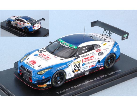 Ebbro EB45682 NISSAN GT-3 N.24 2nd SUPER TAIKYU 2018 KONDO RACING 1:43 Modellino