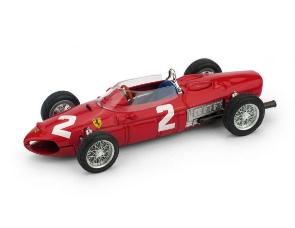 Brumm BM0639 FERRARI 156 F1 P.HILL 1961 N.2 WINNER ITALY GP 1:43 Modellino