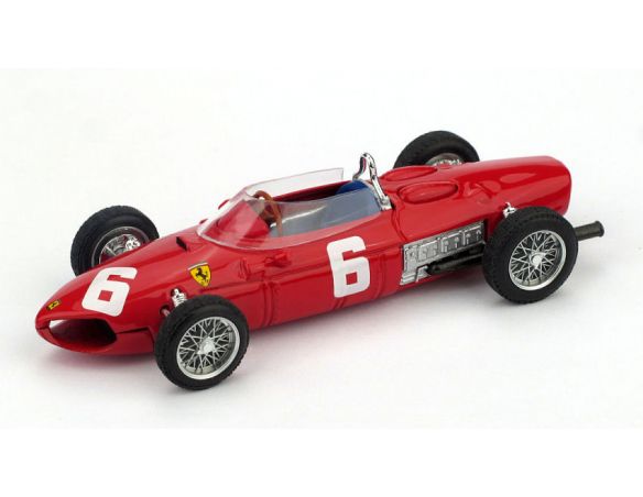 Brumm BM0641 FERRARI 156 F1 R.GINTHER 1961 N.6 DNF ITALY GP 1:43 Modellino