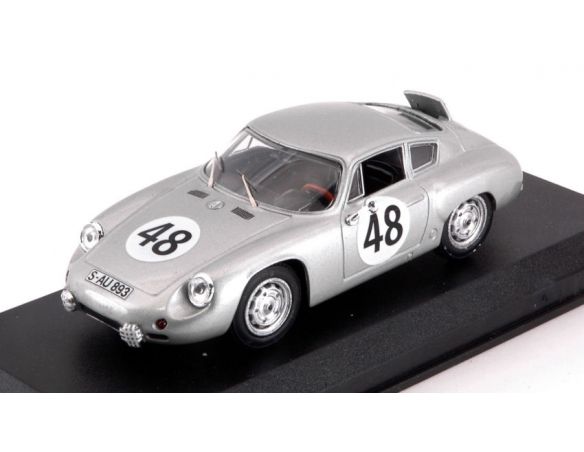 Best Model BT9740 PORSCHE CARRERA ABARTH N.48 7th 12 H SEBRING 1962 GURNEY-HOLBERT 1:43 Modellino