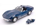 Maisto MI31202B CHEVROLET CORVETTE 1970 METALLIC BLUE 1:24 Modellino