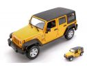 Maisto MI31268Y JEEP WRANGLER UNLIMITED 2015 YELLOW 1:24 Modellino