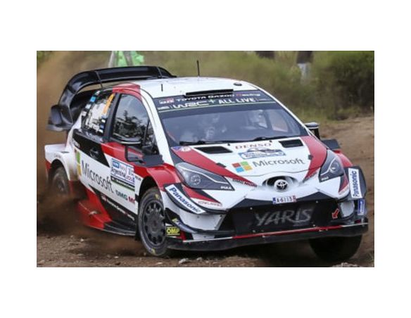 Spark Model S5971 TOYOTA YARIS WRC N.8 WINNER ARGENTINA 2018 O.TANAK-M.JARVEOJA 1:43 Modellino