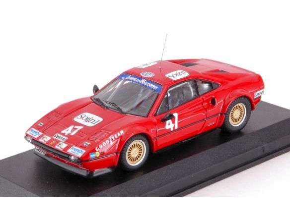 Best Model BT9746 FERRARI 308 GTB Gr.4 N.47 WINNER VALLELUNGA 1978 C.FACETTI 1:43 Modellino