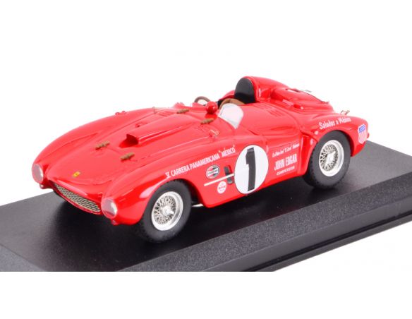 Art Model AM0406 FERRARI 375 PLUS N.1 ACCIDENT CARRERA PANAM.1954 MCAFEE-ROBINSON (FATAL) Modellino