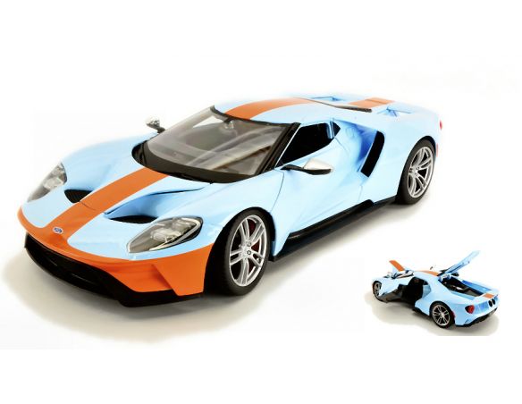 Maisto MI31384L FORD GT 2017 GULF VERSION 1:18 Modellino