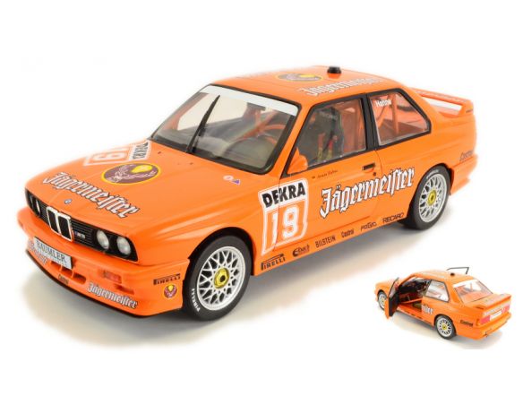 Solido SL1801504 BMW M3 E30 N.19 JAGERMEISTER DTM 1992 A.HAHNE 1:18 Modellino