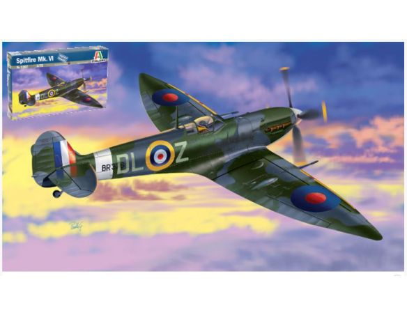 Italeri IT1307 SPITFIRE MK.VI  KIT 1:72 Modellino