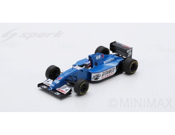 Spark Model S7400 LIGIER JS39B OLIVIER PANIS 1994 N.26 12th CANADIAN GP 1:43 Modellino