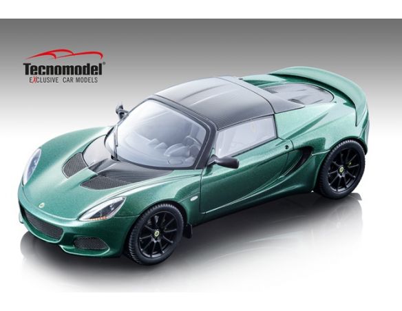 Tecnomodel TMD18110A LOTUS ELISE SPRINT 220 BRITISH RACING GREEN 1:18 Modellino