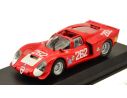 Best Model BT9147-2 ALFA ROMEO 33.2 N.264 21th TARGA FLORIO 1969 VACCARELLA-DE ADAMICH 1:43 Modellino