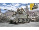 Italeri IT6568 M4A1 SHERMAN WITH INFANTRY KIT 1:35 Modellino