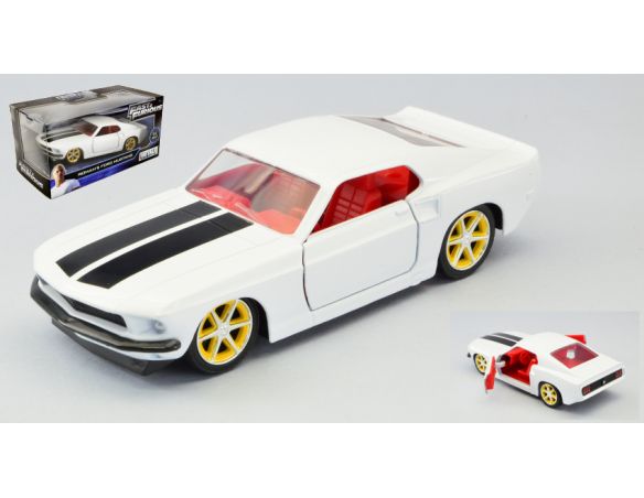 Jada JADA99517 ROMAN'S FORD MUSTANG FAST & FURIOUS WHITE 1:32 Modellino