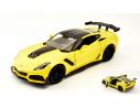 Motormax MTM79356Y CORVETTE ZR1 2019 YELLOW 1:24 Modellino