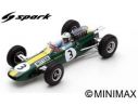 Spark Model S7123 LOTUS 25 GERHARD MITTER 1965 N.3 GERMAN GP 1:43 Modellino