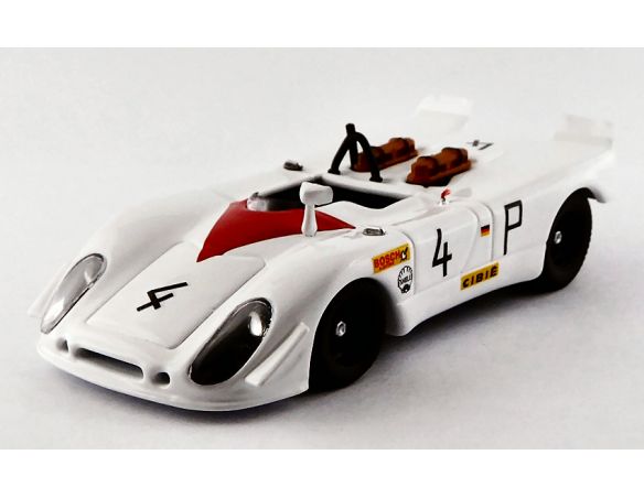 Best Model BT9754 PORSCHE 908/02 FLUNDER N.4 2nd 1000 KM NURBURGRING 1969 STOMMELEN-HERMAN Modellino