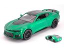 Motormax MTM79351GN CHEVROLET CAMARO ZL1 2017 GREEN 1:24 Modellino