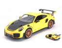 Maisto MI31523 PORSCHE 911 GT2 RS SPECIAL EDITION YELLOW 1:24 Modellino