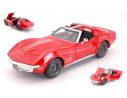 Maisto MI31202R CHEVROLET CORVETTE 1970 RED 1:24 Modellino