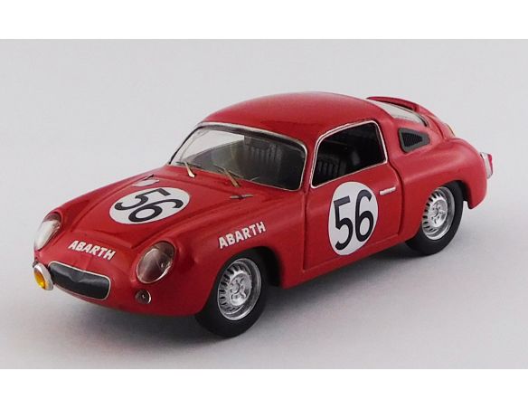 Best Model BT9759 FIAT ABARTH 700 S N.56 LM 1961 G.BASSI-G.RIGAMONTI 1:43 Modellino