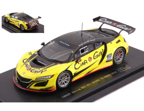 Ebbro EB45677 HONDA NSX GT3 N.777 10 H SUZUKA 2018 KIMURA-YOKOMIZO-COZZOLINO 1:43 Modellino