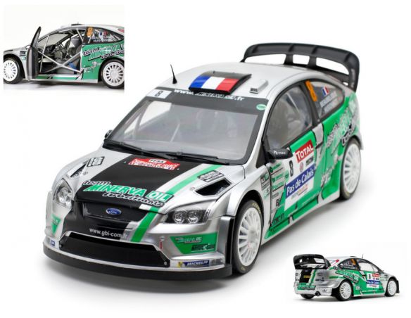 SunStar SS3959 FORD FOCUS RS N.8 RALLY TOUQUET 2012 J-C.BEAUBELIQUE-C.HUGONNOT 1:18 Modellino