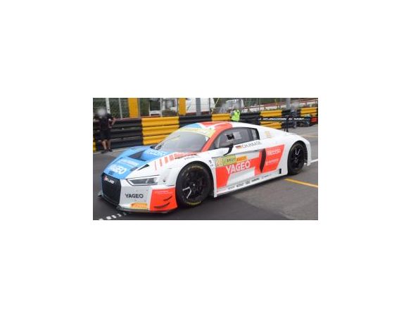 Spark Model SA166 AUDI R8 LMS N.28 FIA GT WORLD CUP MACAU 2018 C.HAASE 1:43 Modellino