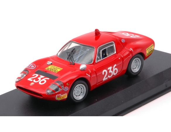 Best Model BT9766 ABARTH 1300 OT N.236 WINNER CLASS TARGA FLORIO 1970 GUIDO GARUFI 1:43 Modellino