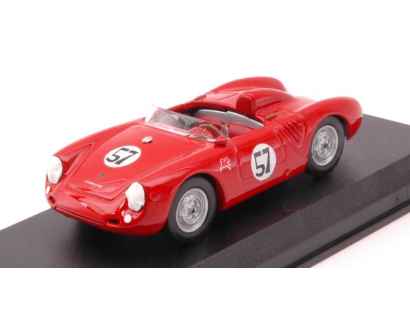 Best Model BT9768 PORSCHE 550 RS N.57 WINNER PARAMOUNT RANCH 1957 JACK McAfee 1:43 Modellino