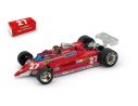 Brumm BM0646CH FERRARI 126CK TURBO AEROPORTO ISTRANA 1981 1^ G.VILLENEUVE VS/F104 1:43 Modellino