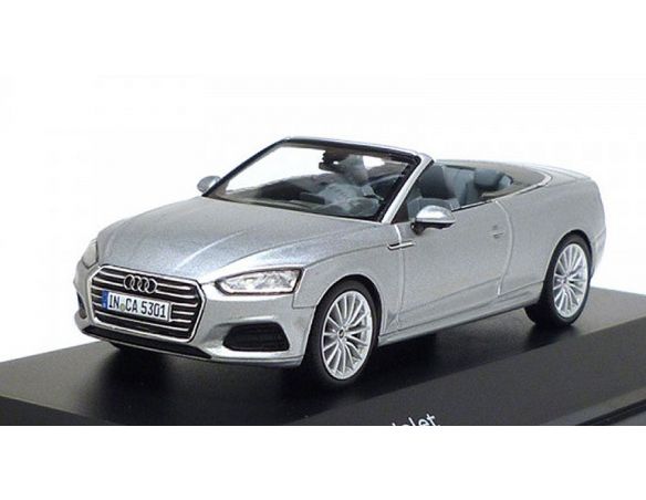 Norev NV5011705331 AUDI A5 CONVERTIBLE FLORET SILVER 1:43 Modellino