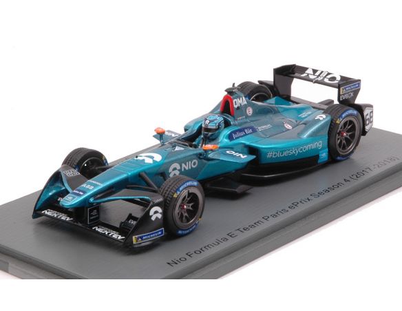 Spark Model S5943 NIO N.68 PARIS FORMULA E (2017-2018) MA QING HUA 1:43 Modellino