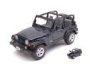 MAISTO MI31245DB JEEP WRANGLER RUBICON 1997 DARK BLUE 1:27 Modellino