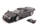 MAISTO MI31849 MERCEDES CLK GTR STREET VERSION MATT BLACK 1:18 Modellino