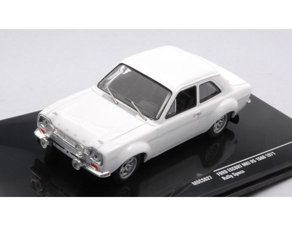 IXO MODEL MDCS027 FORD ESCORT MK I WHITE 1971 PLAIN BODY VERSION 1:43 Modellino