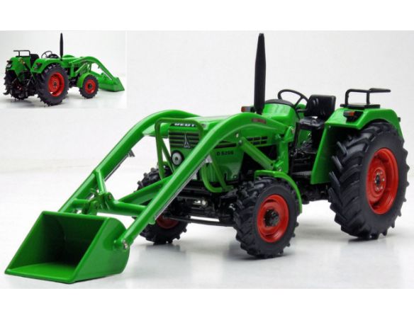 WEISE-TOYS WEIS1072 DEUTZ D 52 06 A W/FRONTLOADER 1974-1978 1:32 Modellino