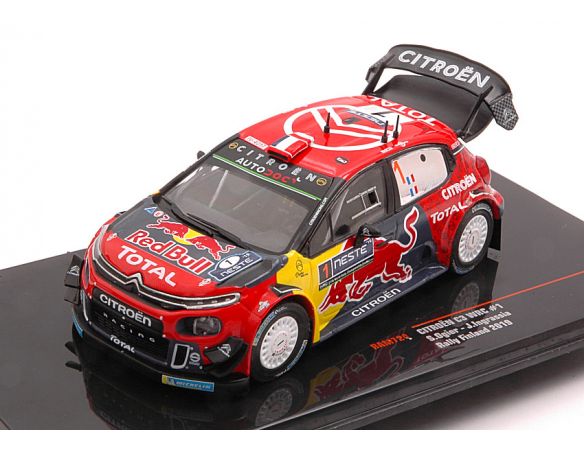 IXO MODEL RAM724 CITROEN C3 WRC N.1 FINLAND RALLY 2019 OGIER-INGRASSIA 1:43 Modellino