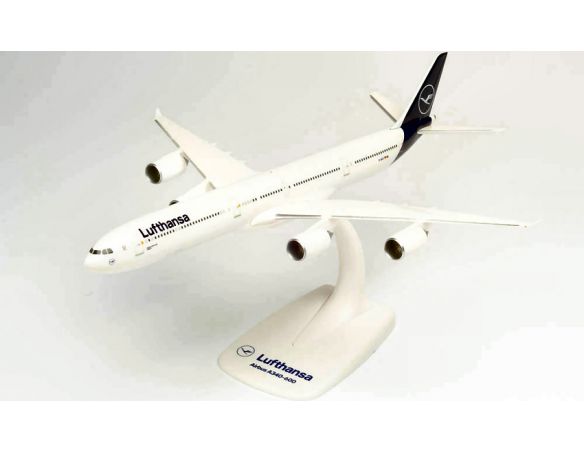 HERPA HP612616 AIRBUS A340-600 LUFTHANSA LUBECK 1:250 Modellino