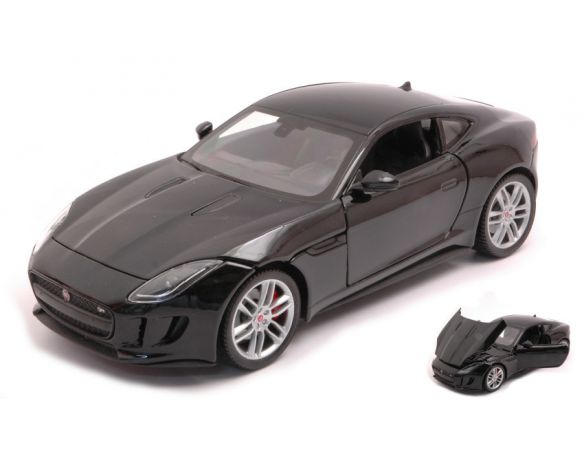 WELLY WE24060BK JAGUAR F-TYPE 2015 BLACK 1:24 Modellino