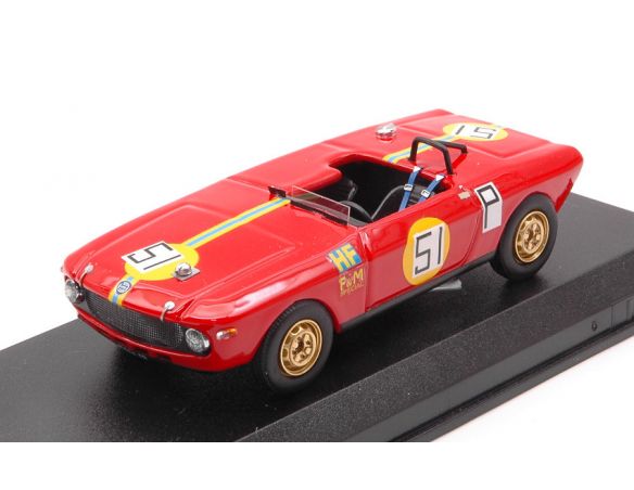 BEST MODEL BT9788 LANCIA FULVIA F&M SP.HF N.51 1000 KM NURBURGR. 1969 MAGLIOLI-PINTO 1:43 Modellino