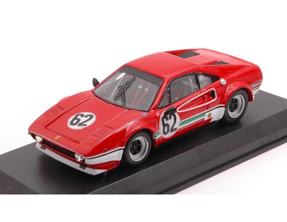 BEST MODEL BT9789 FERRARI 308 GTB N.62 HAVIROV INTERNATIONAL 1981 M.DANTINNE 1:43 Modellino