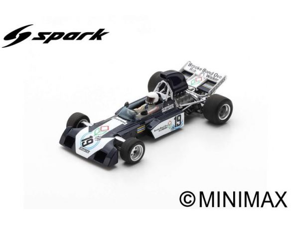 SPARK MODEL S3993 SURTEES TS9B TIM SCHENKEN 1972 N.19 5th  ARGENTINIAN GP 1:43 Modellino