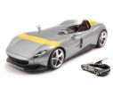 BBURAGO BU16013 FERRARI MONZA SP1 2018 GREY 1:18 Modellino